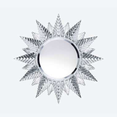 ミルニュイ ラウンドミラー L Baccarat、クリアのクリスタル製