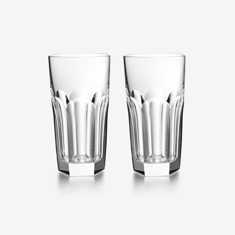 HARCOURT 1841 高身水杯 Baccarat, 透明水晶的雞尾酒杯