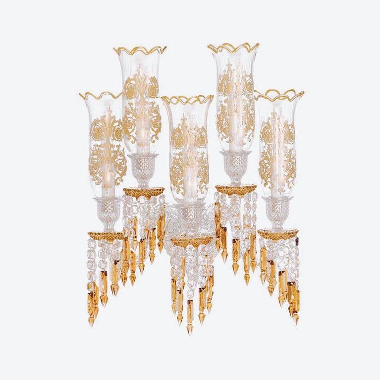 Zénith Charleston Wall Unit (5L) Baccarat in Crystal Yellow
