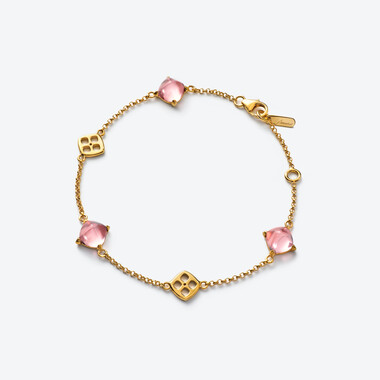 Mini Médicis Bracelet Pink Mirror Baccarat
