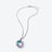 Collana d'argento Psydélic Baccarat in Argento Clear
