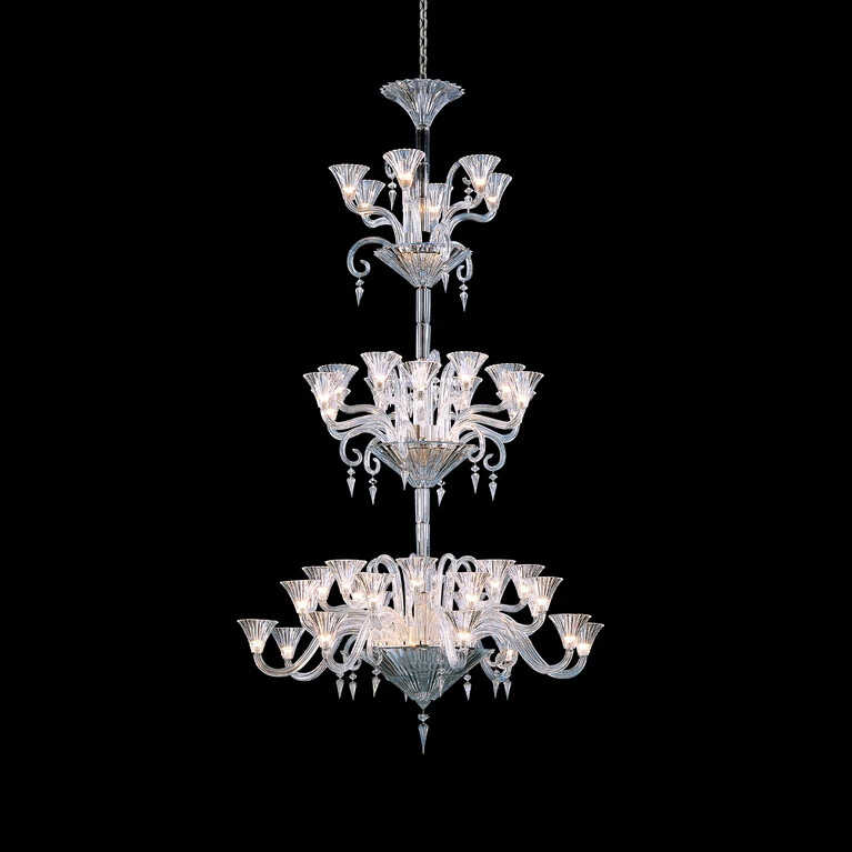Mille Nuits Chandelier (42L) Baccarat in Crystal Clear View 1