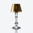 Bougeoir Harcourt Our Fire Baccarat en Cristal Or