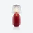 Baby Candy Light Nomadic Lamp Baccarat in Ceramic Red