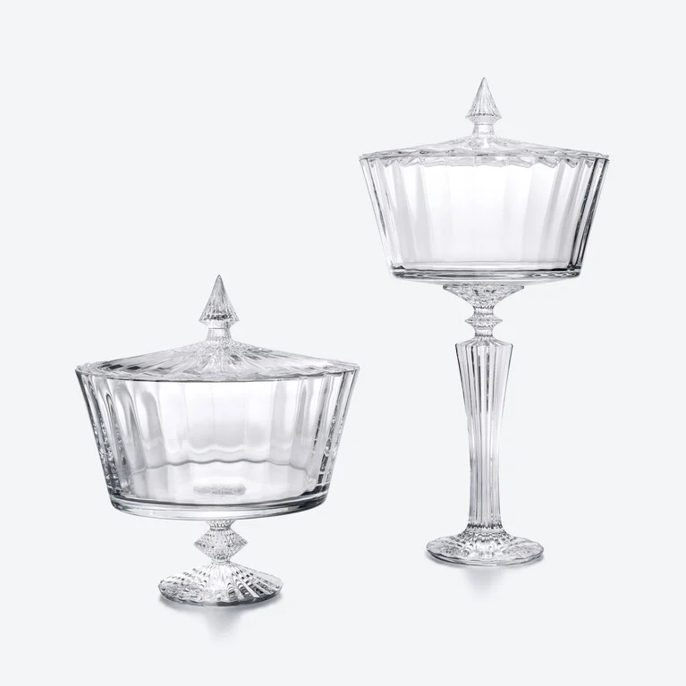 Mille Nuits Tall Candy Box Baccarat in Crystal Clear View 2