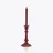 아코어 캔들스틱 캔들(Harcourt Candlestick Candle) Baccarat, 레드 왁스로 만든