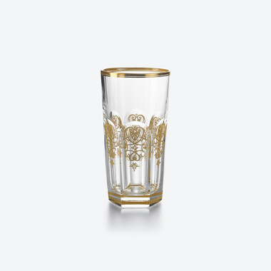 HARCOURT EMPIRE 高身水杯 Baccarat, 金色水晶的雞尾酒杯