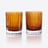 Harmonie Tumblers Colors of Joy Baccarat, Water glass in Crystal Orange