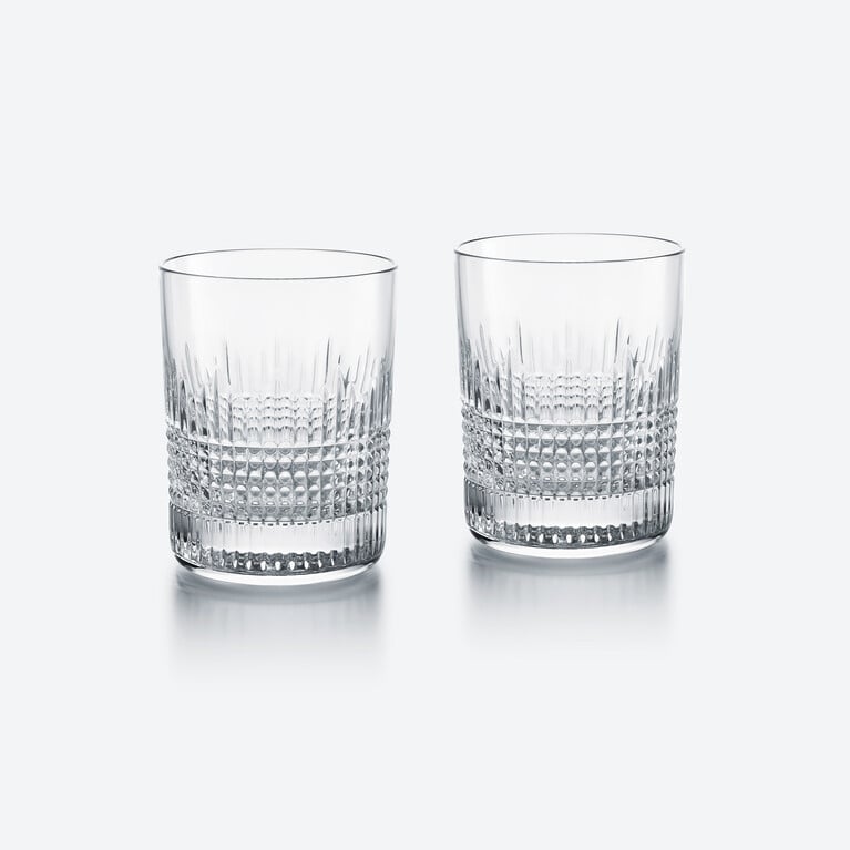 Nancy Tumblers Baccarat, Water glass in Crystal Clear View 1