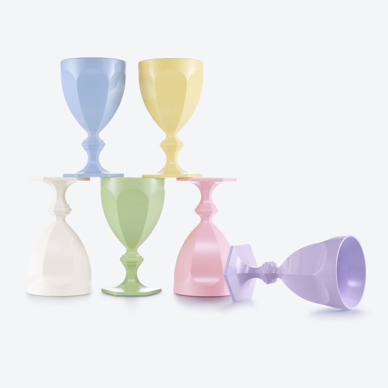 Harcourt Nomade Glass Baccarat in A23 Blue