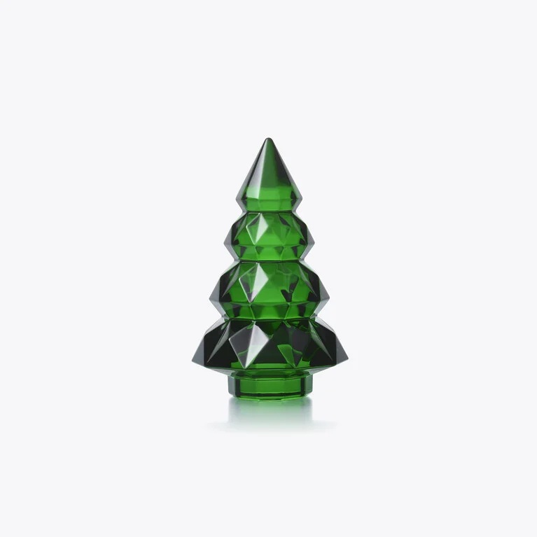 クリスマスツリー ルクソール Baccarat、クリアのクリスタル製レビュー 1