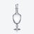 패션 컬렉션 와인 디캔터 by Jean-Charles Boisset Baccarat, 클리어 크리스탈로 만든