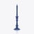 Harcourt Candlestick-Kerze Baccarat in Blauem Wachs