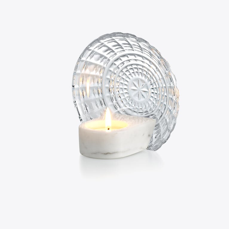 Photophore New Antique Aura Baccarat en Cristal Clair