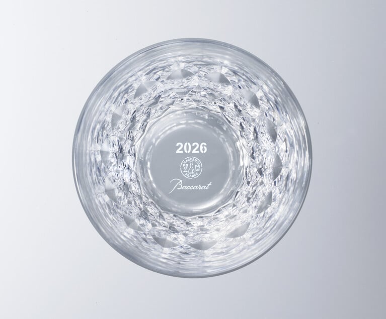 Dahlia Tumbler 2026 (With A Initial) Baccarat in Crystal Clear