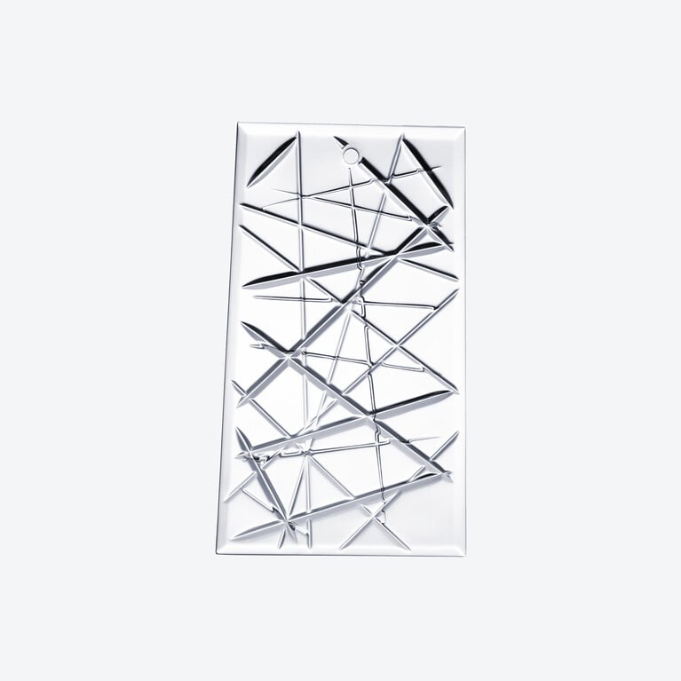 Tuile de Cristal Chandelier Frozen Tiles x12 Baccarat in Crystal Clear