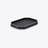 Octogone Tray S Baccarat in Recycled leather Black