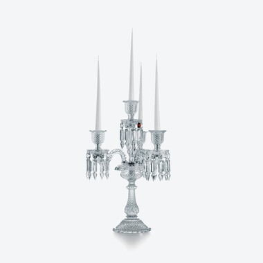 Z&eacute;nith Candelabra (4L) Baccarat in Crystal Clear