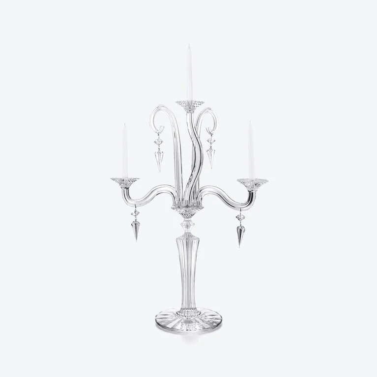 ثريا ميل نوي Baccarat من كريستال شفاف عرض 1