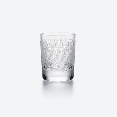 ローハン ショットグラス Baccarat、クリアのクリスタル製のスピリットグラス