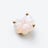 Tr&egrave;fle Gold Plated Pendant Baccarat in 18-Karat Gold-Plated White