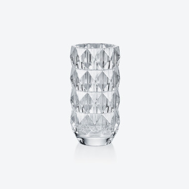 Louxor Round Vase S Baccarat in Crystal Clear