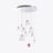 New Antique Chandelier L (10L) Baccarat, 透明水晶制成