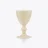 Harcourt Glass Candle Baccarat in Wax White