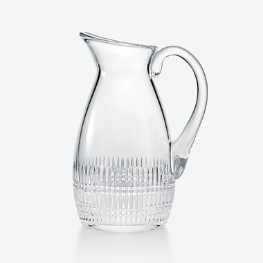 Martha Pitcher Baccarat in Clear Crystal