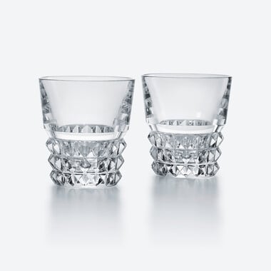 Louxor Becher Baccarat, Wasserglas aus Klarem Kristall