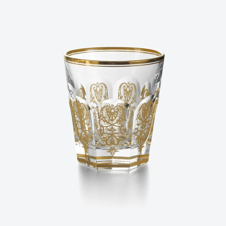 Harcourt Empire Tumbler Baccarat, Spirit glass in Crystal Gold View 1