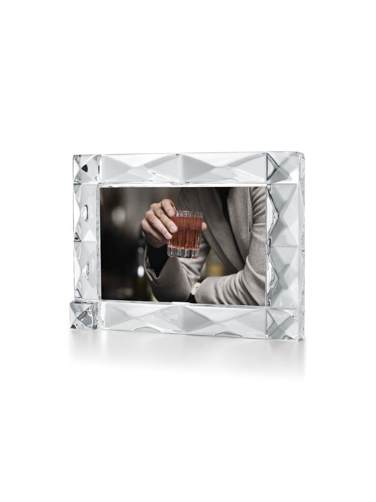 Louxor Photo Frame Baccarat in Clear Crystal