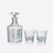 Harcourt Whisky Decanter And Tumblers Set Harry Nuriev Baccarat in Crystal Clear