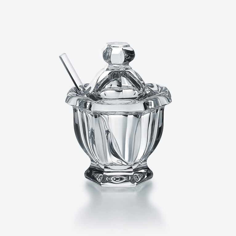 Harcourt Missouri Jam Jar S Baccarat in Clear Crystal