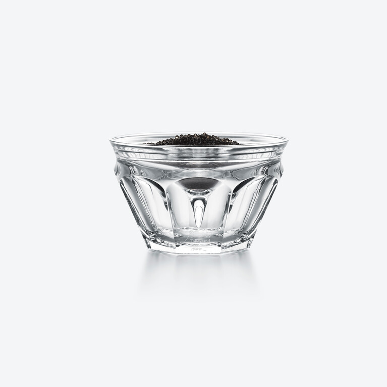 Talleyrand "Comme de l'Or Noir"  Caviar Bowl Baccarat in Crystal Clear View 2