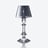 Bougeoir Harcourt Our Fire Baccarat en Cristal Argent