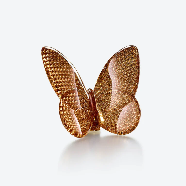 Lucky Butterfly Baccarat in Gold Crystal View 1