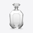 Octogone Whisky Decanter Baccarat in Crystal Clear