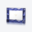 Louxor Photo Frame Baccarat in Blue Crystal