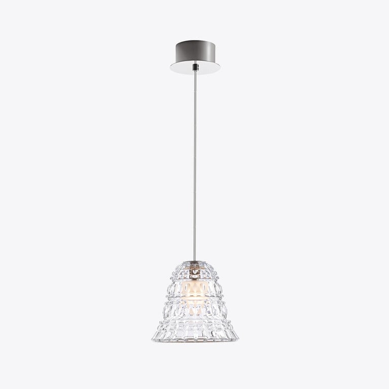 Suspension New Antique L Baccarat en Cristal Clair