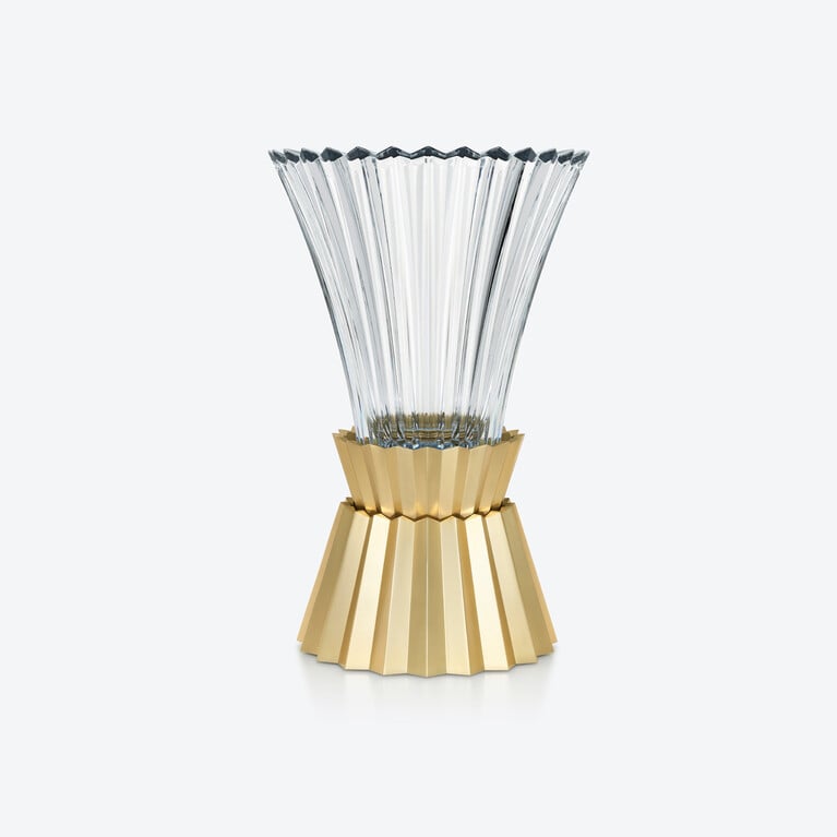 Mille Nuits Vase Play Baccarat in Clear Crystal