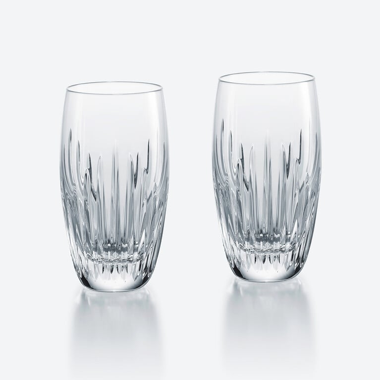Masséna Highballs Baccarat, Cocktail glass in Crystal Clear