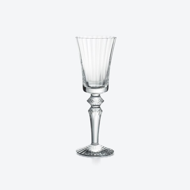 Mille Nuits Glass Baccarat, Wine glass in Crystal Clear