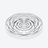 Swing Plate Baccarat in Crystal Clear
