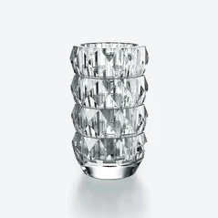 Select Louxor Round Vase M Baccarat in Crystal Clear