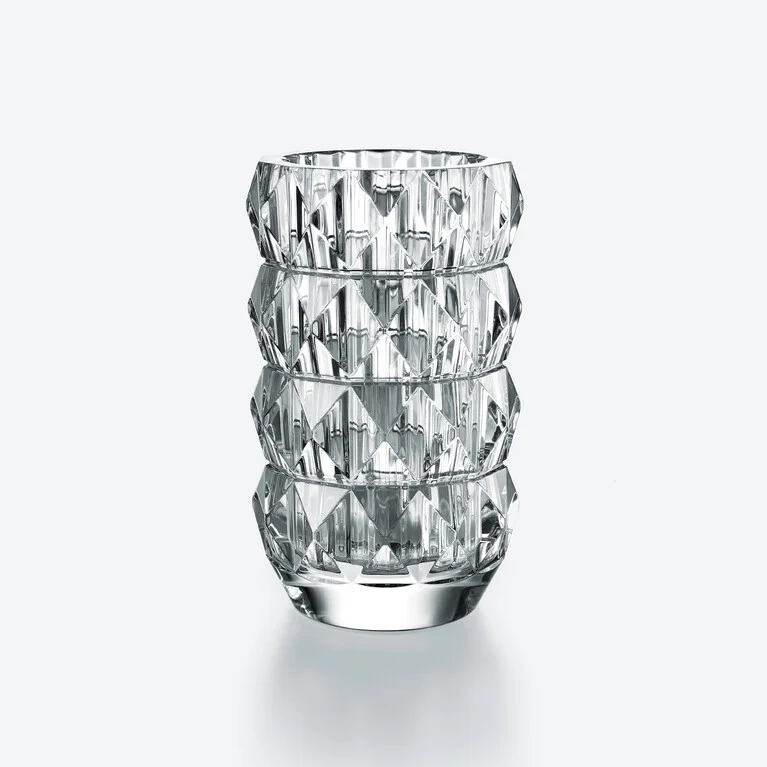 Vase Louxor Rond M Baccarat en Cristal Clair Voir 1