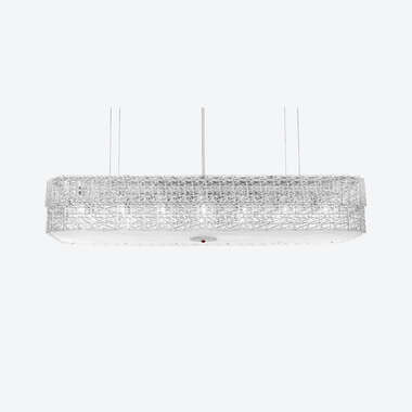 Tuile de Cristal Frozen-Kronleuchter Rechteckig Siehe 1