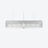 Tuile de Cristal Frozen Chandelier Rectangular 