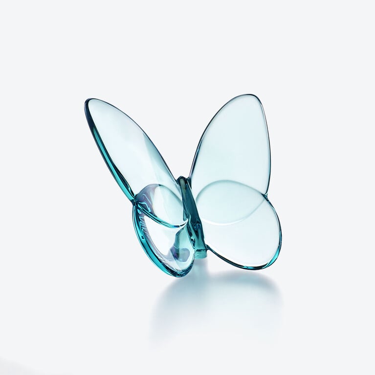 Lucky Butterfly Baccarat in Blue Crystal View 1