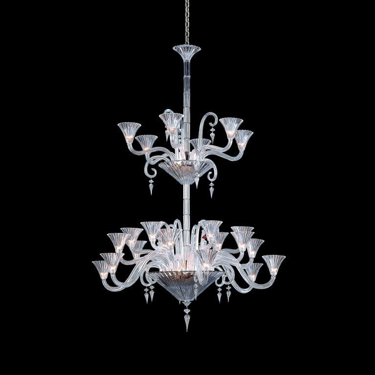 Mille Nuits Chandelier (24L) Baccarat in Crystal Clear View 1